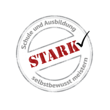 STARK: Schule und Ausbildung selbstbewusst meistern Logo des Programms STARK